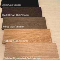 Oak Wood Veneer Black