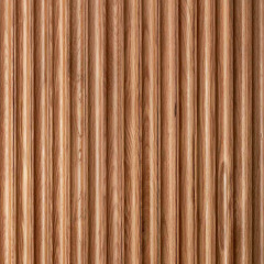 Tambour Wall Panel Walnut Wood Veneer