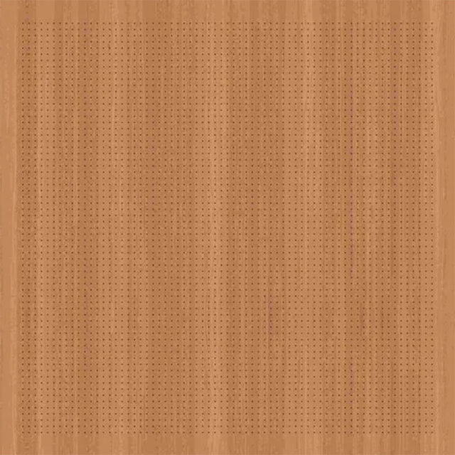 Akustikpanel Walnut Wood Perforated Panel