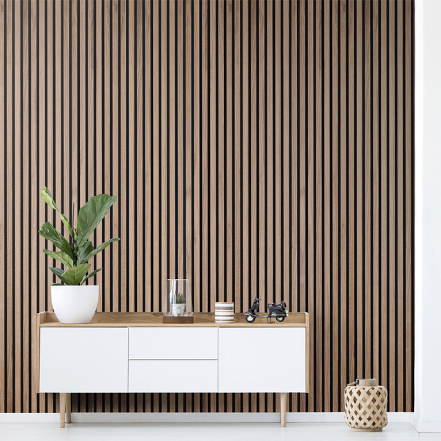Walnut Veneer Wall Panel