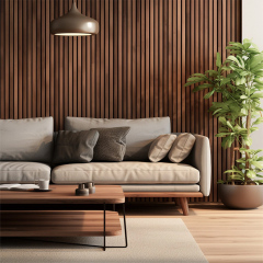 Walnut Veneer Wall Panels