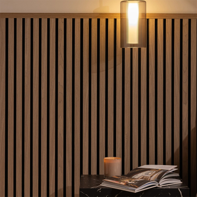 Walnut Veneer Wall Panels