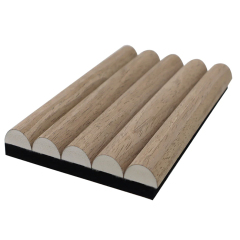 Perforated Walnut Acoustic Wood Wall Panel