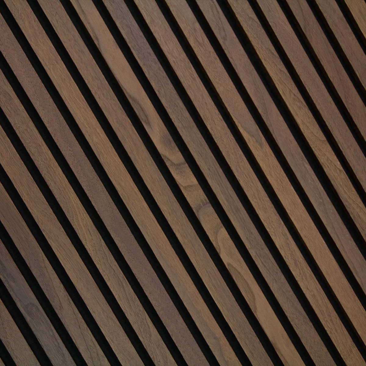 Black Walnut Hardwood Wall Plank Panel