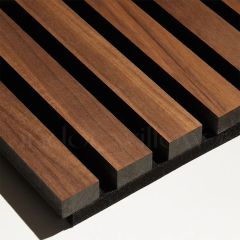 Walnut Wood Slat Panel