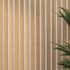 Natural Oak Slat Wood Wall Panels