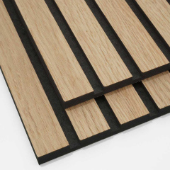 Natural Oak Wood Panels Wall Slats