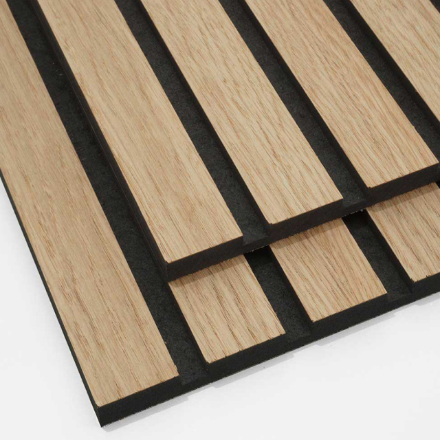 Natural Oak Wall Panels Wood Slats