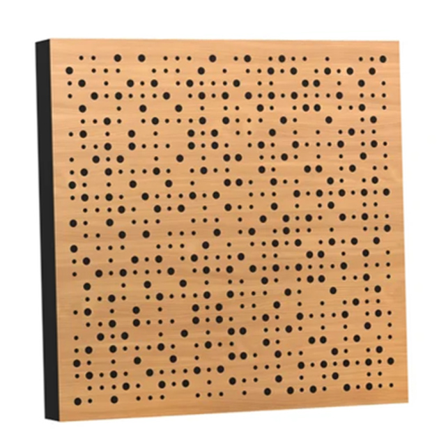 Acoustic Perforated Wood Panels