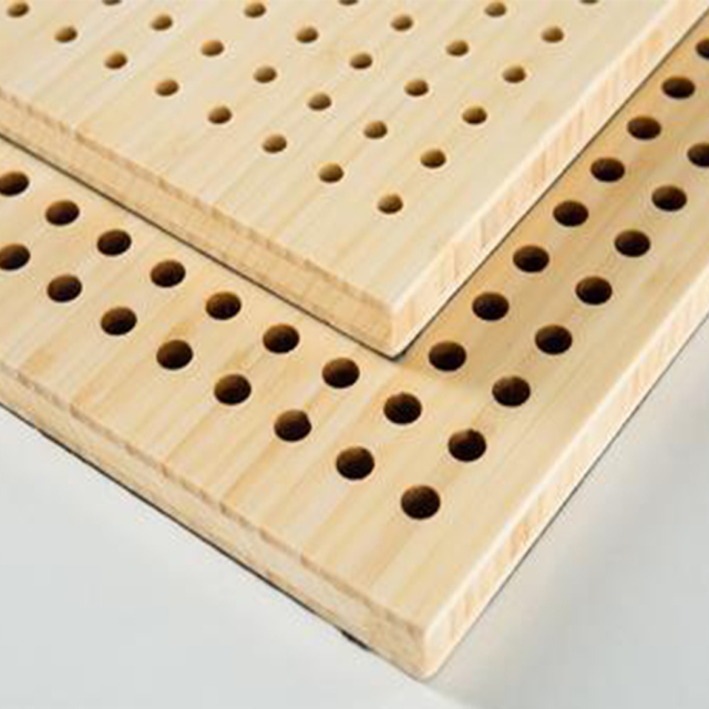 Acoustic Perforated Wood Panels