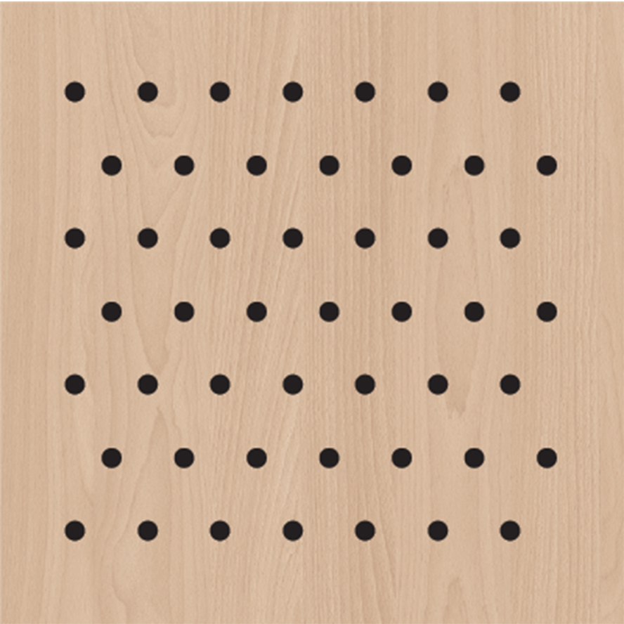 Acoustic Perforated Wood Panels