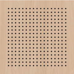 Perforated Acoustic Wood Panels