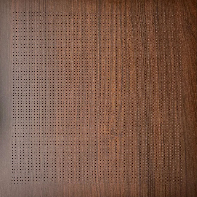 Acoustic Perforated Wood Panels