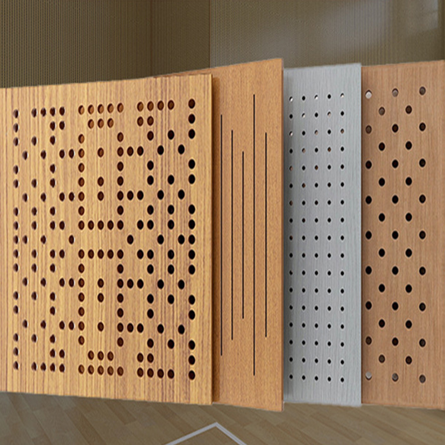 Acoustic Perforated Wood Ceiling