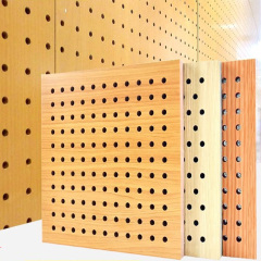 Acoustic Perforated Wood Ceiling