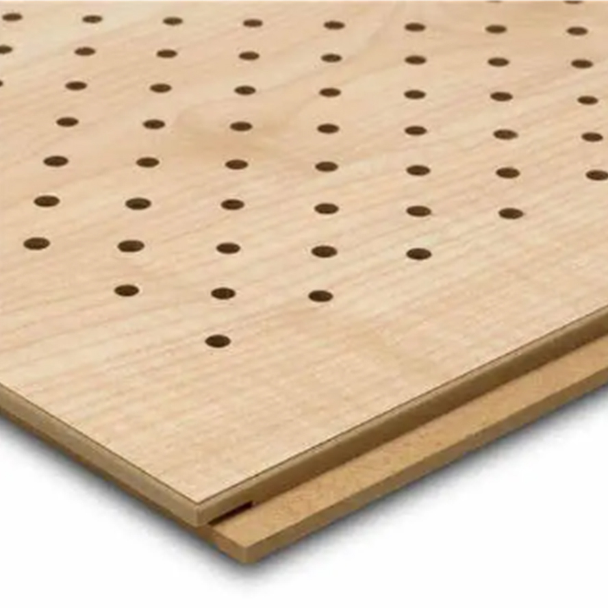 Acoustic Perforated Wood Ceiling