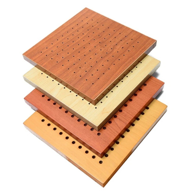 Perforated Wood Acoustic Panels