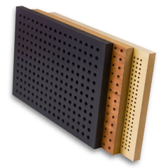 Custom Perforated Wood Panel Acoustic