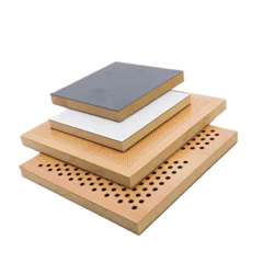 Perforated Wood Acoustic Panels