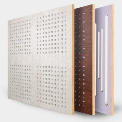 Acoustic Perforated Cladding Panel Wood