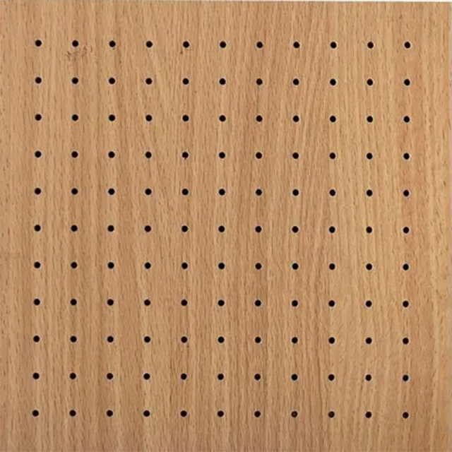 Acoustic Perforated Cladding Panel Wood