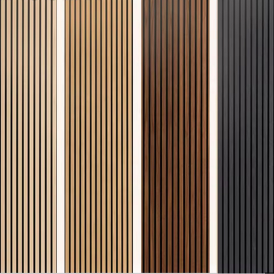 Slatted Oak Wall Panels