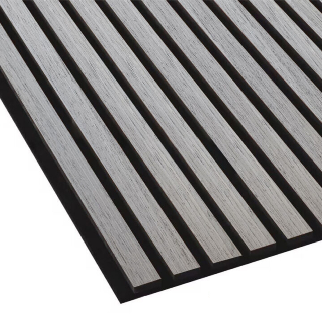 Oak Slats Wall