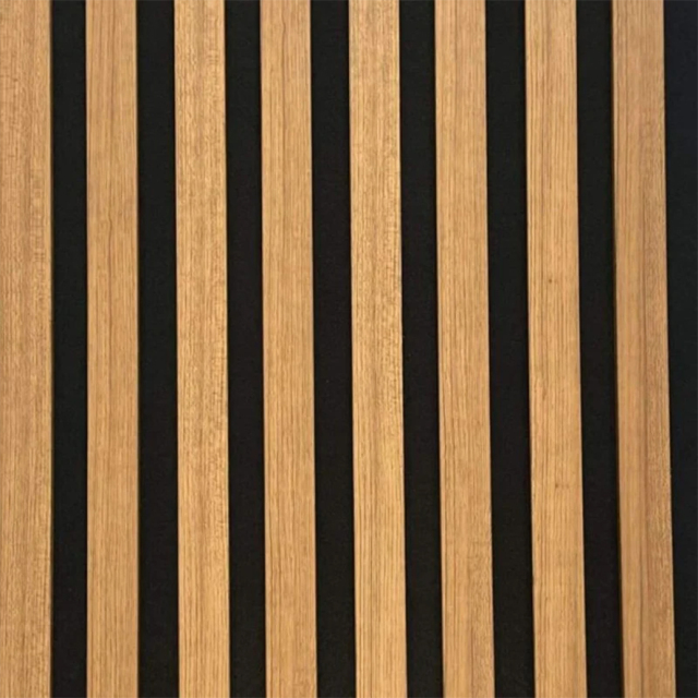 Oak Slatted Wall Panels