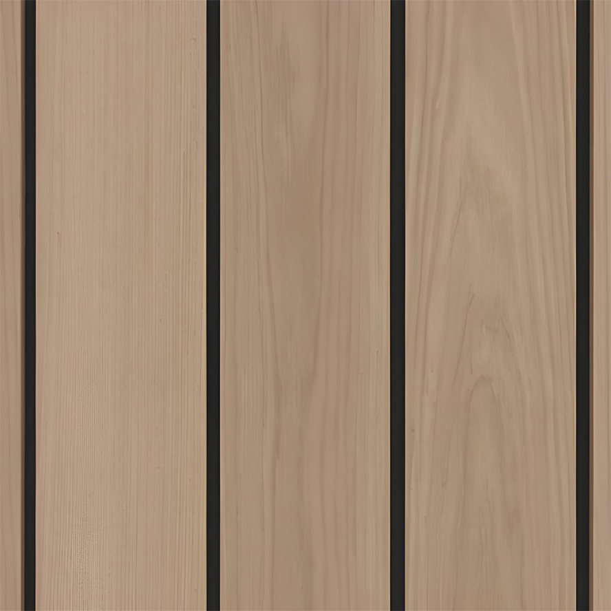 Oak Slats Wall