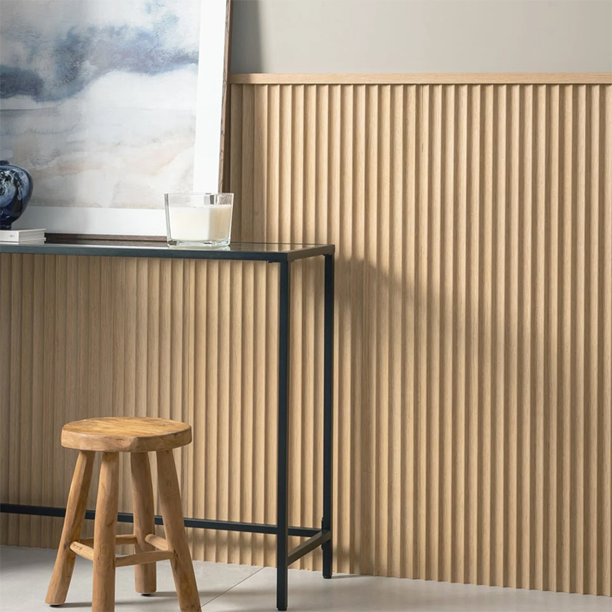 Oak Fluted Panels
