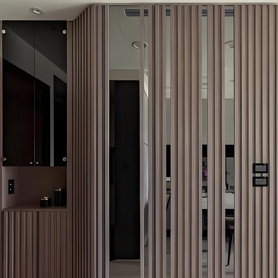 Oak Strips for Wall