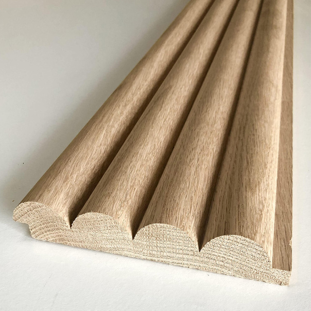 Fluted Oak Panels