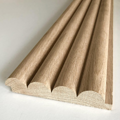 White Oak Fluted Panel