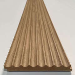 Ribbed Oak Panels