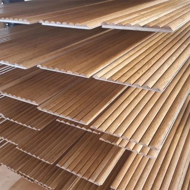 Fluted Oak Wall Panels