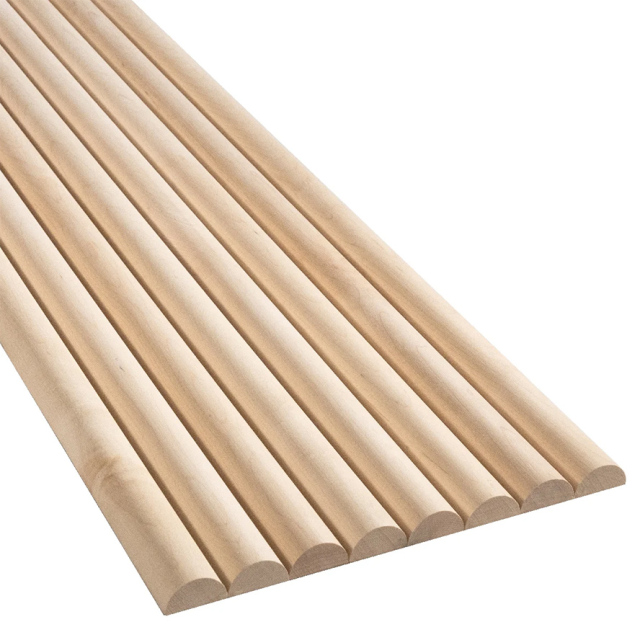 White Oak Tambour Panels