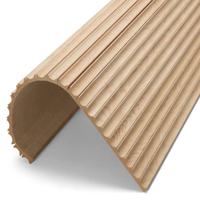 White Oak Tambour Panels