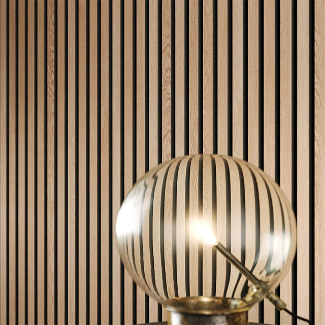 White Oak Wood Wall Panel