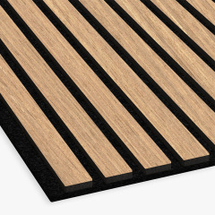 Oak and Felt Panels