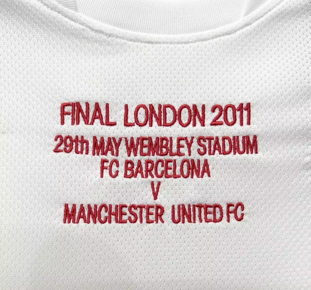 10/11 Manchester United away Champions League retro Fan version