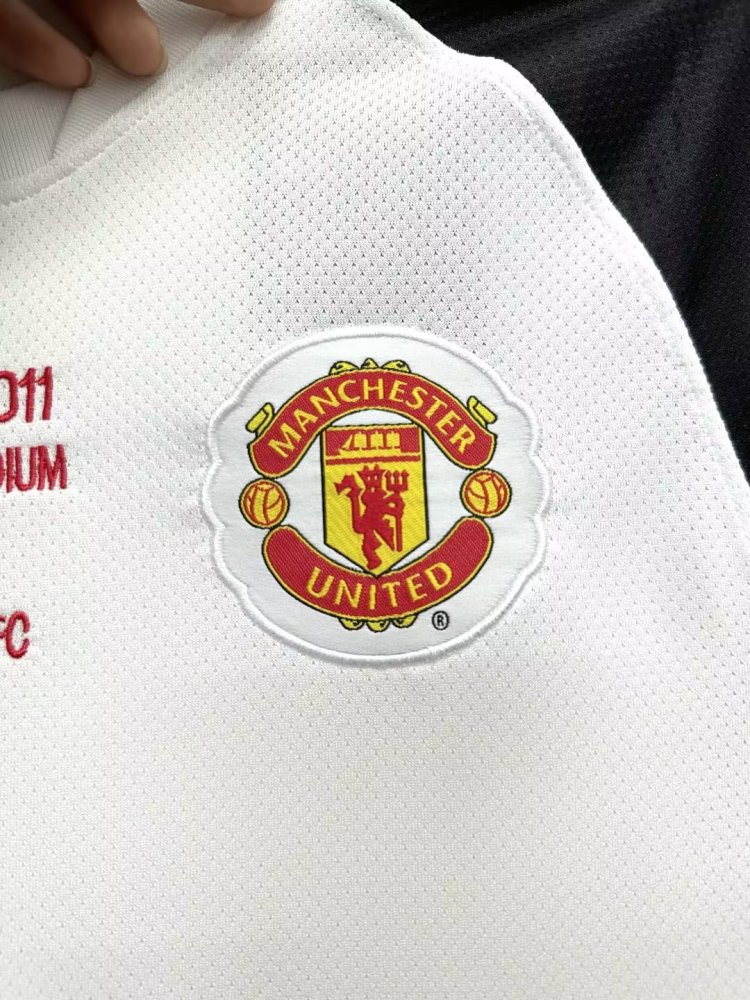 10/11 Manchester United away Champions League retro Fan version