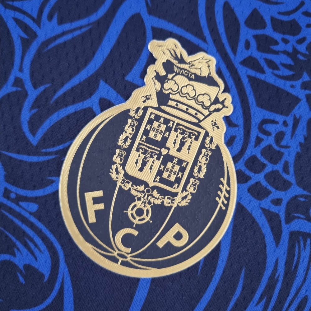 22∕23 Porto Special Edition Blue  retro Fan version