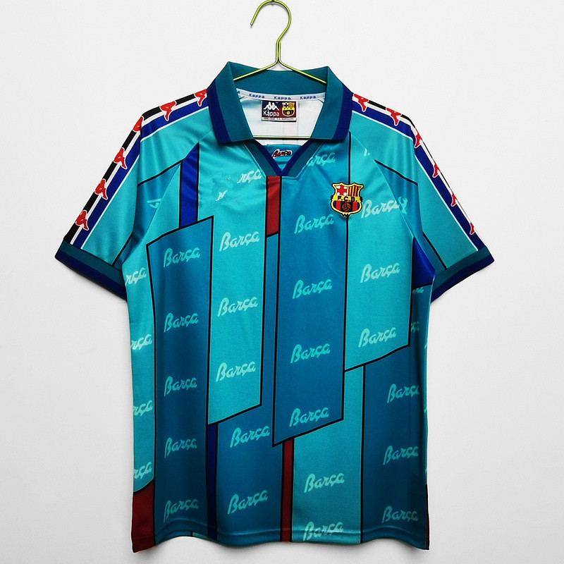 96/97 Barcelona away retro Fan version