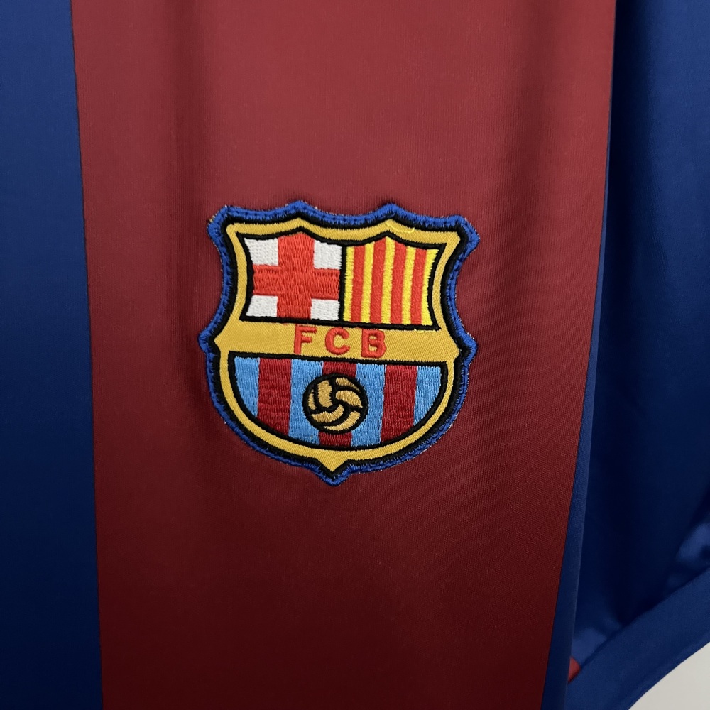 80∕82 Barcelona home retro Fan version
