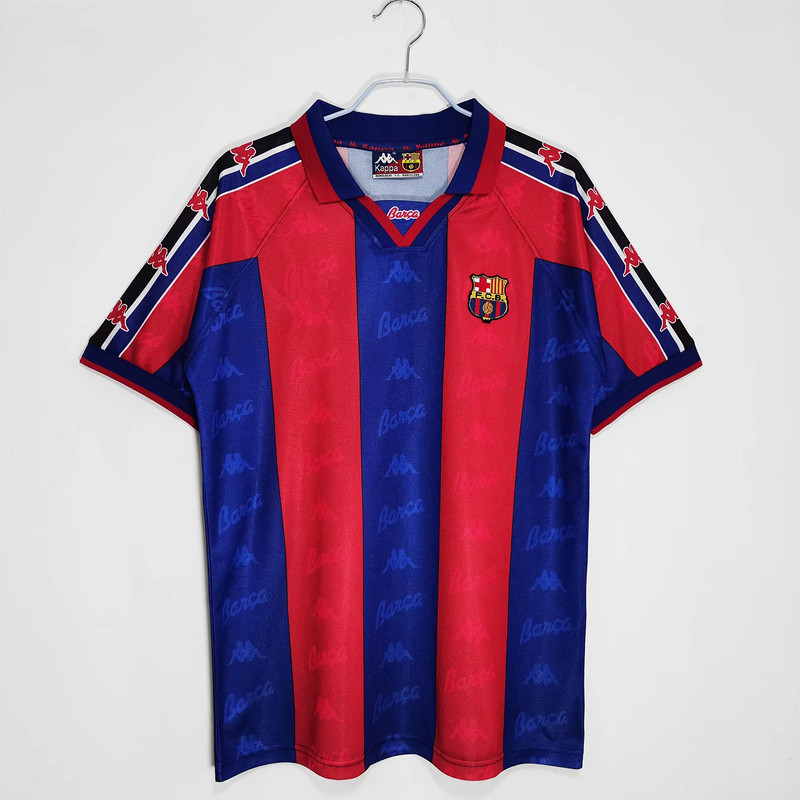 96/97 Barcelona home retro Fan version
