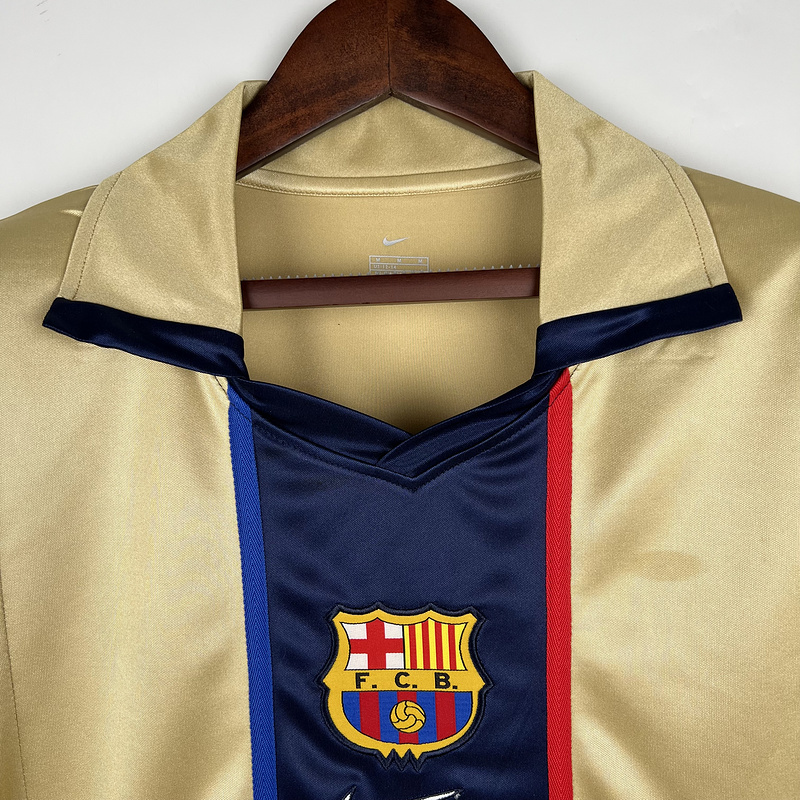 01/02 Barcelona Away retro Fan version