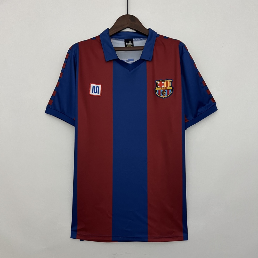 80∕82 Barcelona home retro Fan version