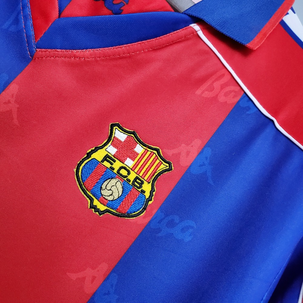 92∕95 Barcelona home retro Fan version