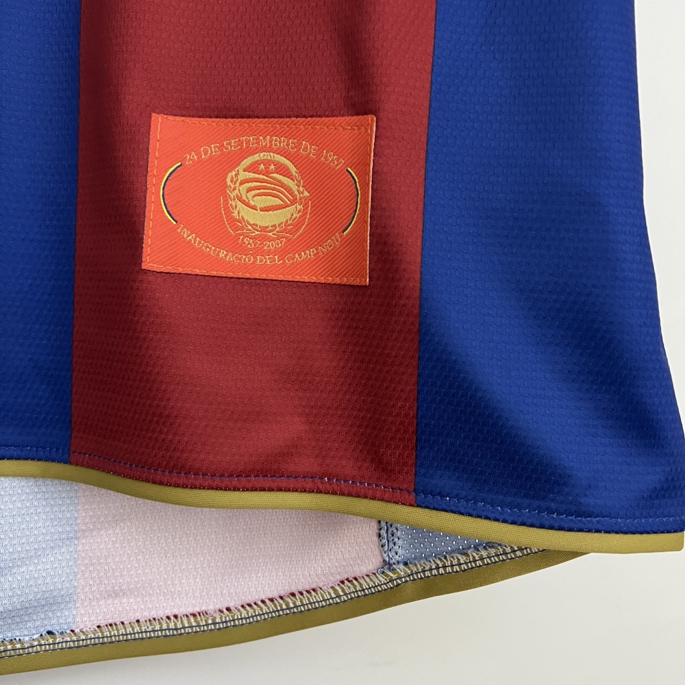 07/08 Barcelona home retro Fan version