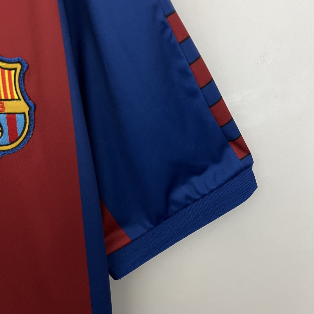 80∕82 Barcelona home retro Fan version